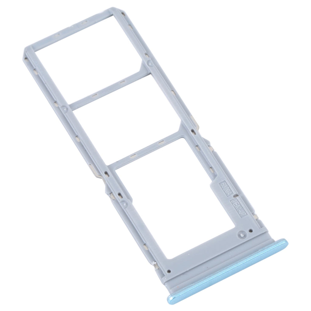 For vivo Y16 SIM Card Tray + SIM Card Tray + Micro SD Card Tray (Blue)