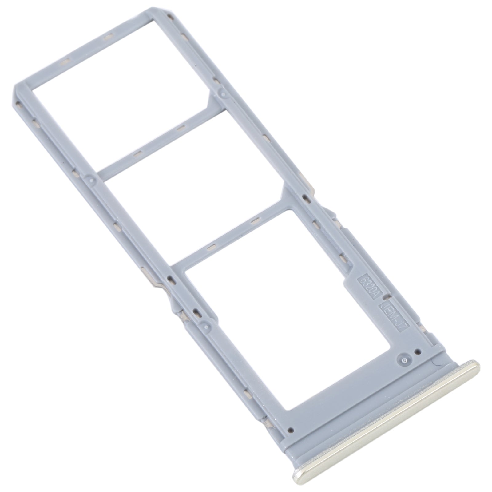 For vivo Y16 SIM Card Tray + SIM Card Tray + Micro SD Card Tray (Yellow)