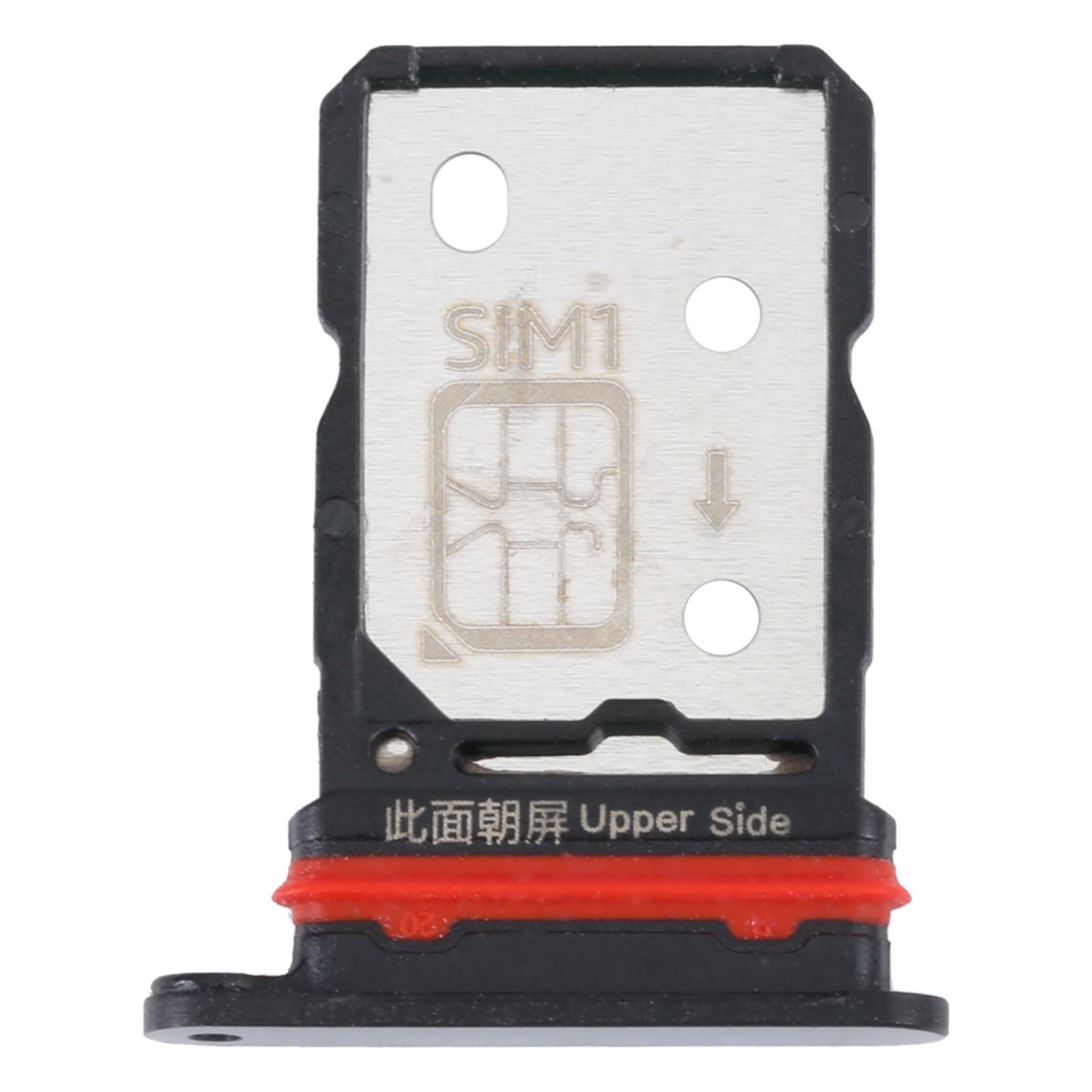 For vivo iQOO Neo6 SIM Card Tray + SIM Card Tray (Black)