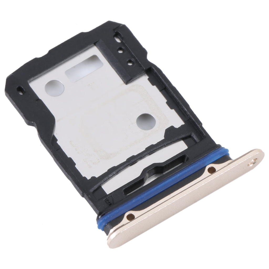 For vivo S15 SIM Card Tray + SIM Card Tray (Gold)