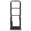 For vivo Y21 2021 / Y21S / Y21T / Y21T India SIM Card Tray + SIM Card Tray + Micro SD Card Tray (White)