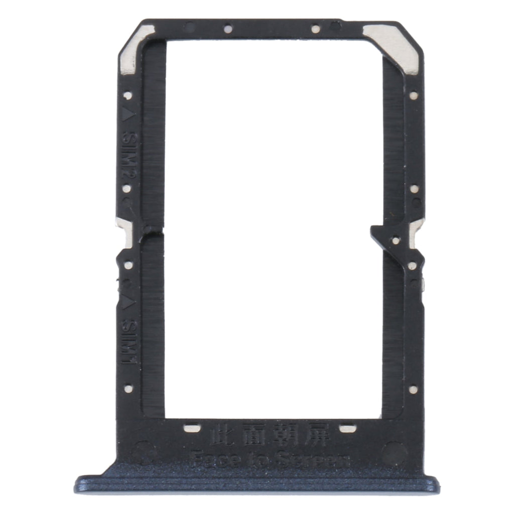 For Realme 9 Pro+ SIM Card Tray + SIM Card Tray (Black)