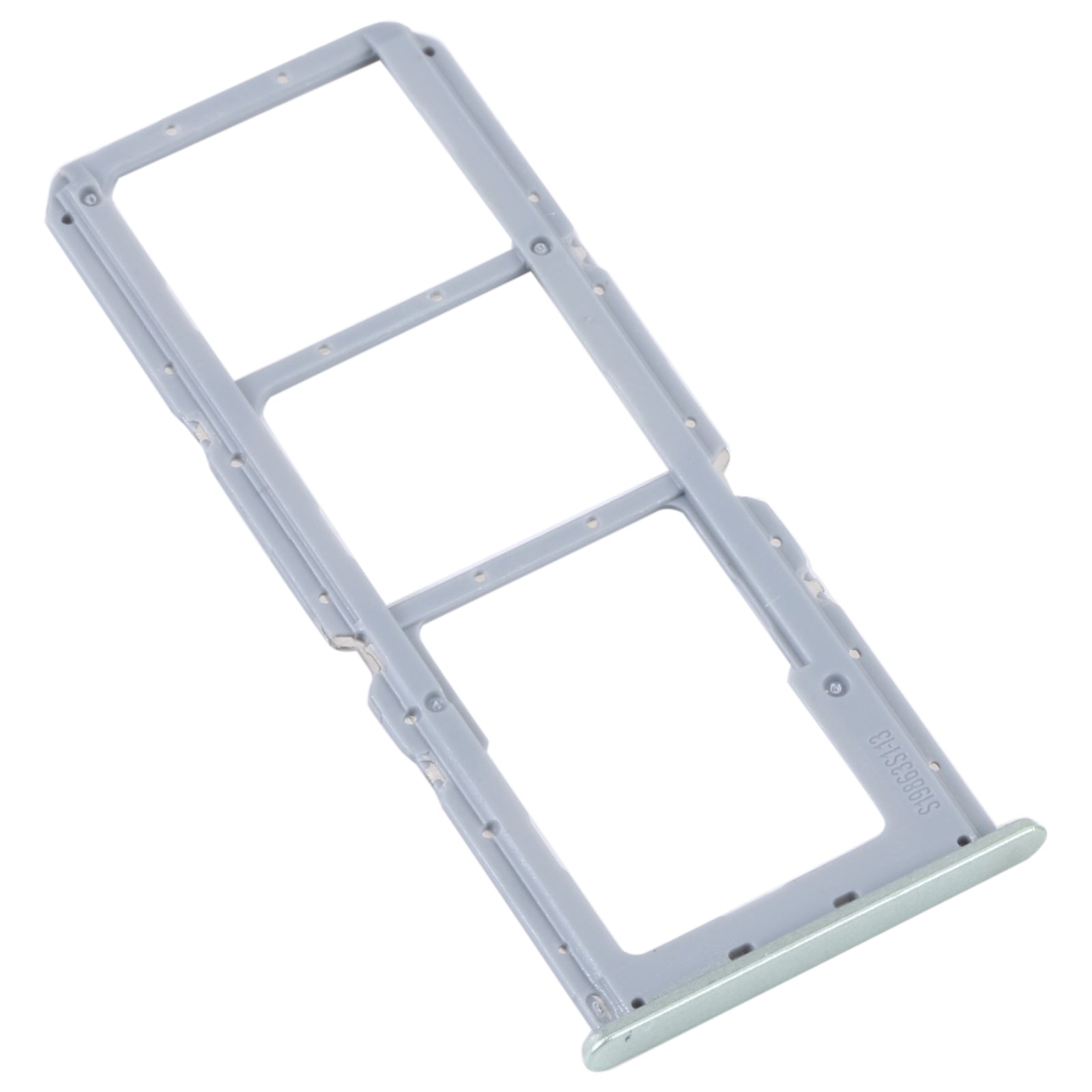 For Realme C30 SIM Card Tray + SIM Card Tray + Micro SD Card Tray (Green)