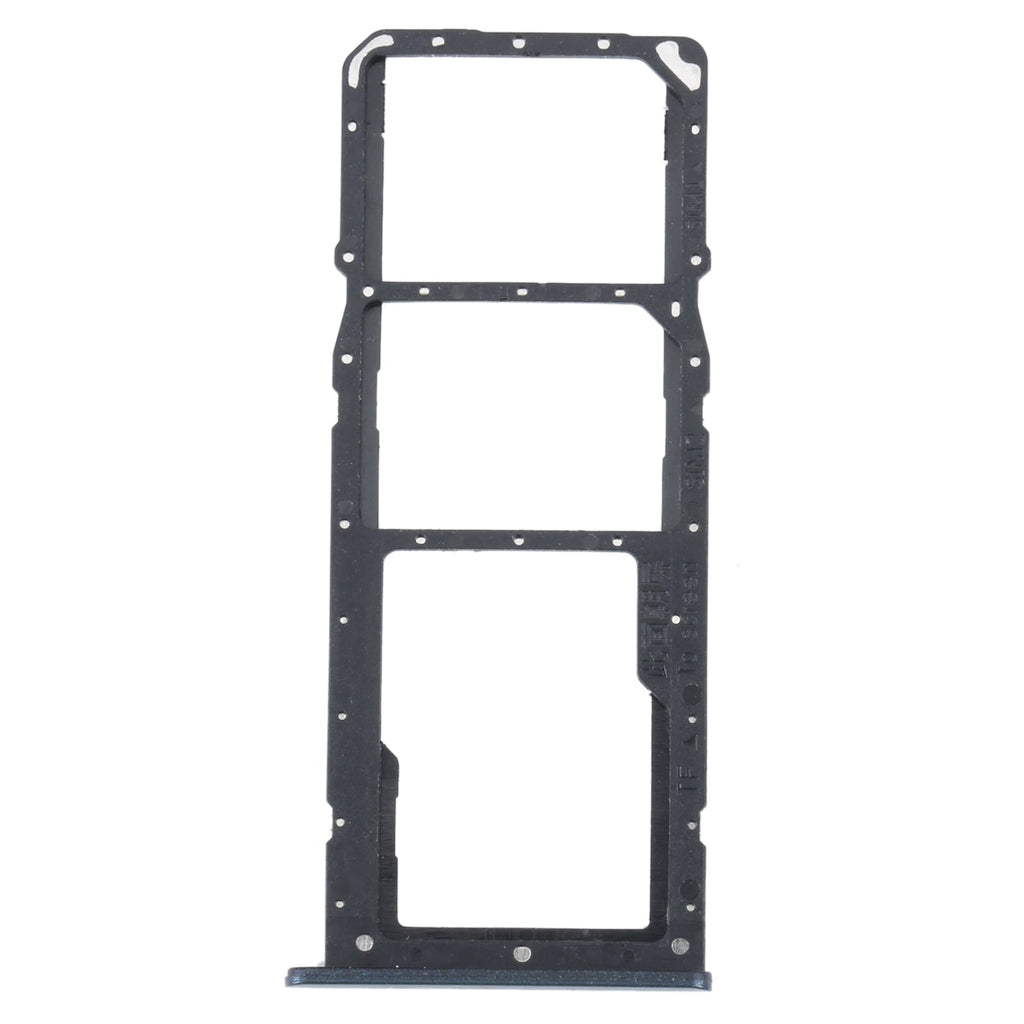 For Realme C31 SIM Card Tray + SIM Card Tray + Micro SD Card Tray (Black)