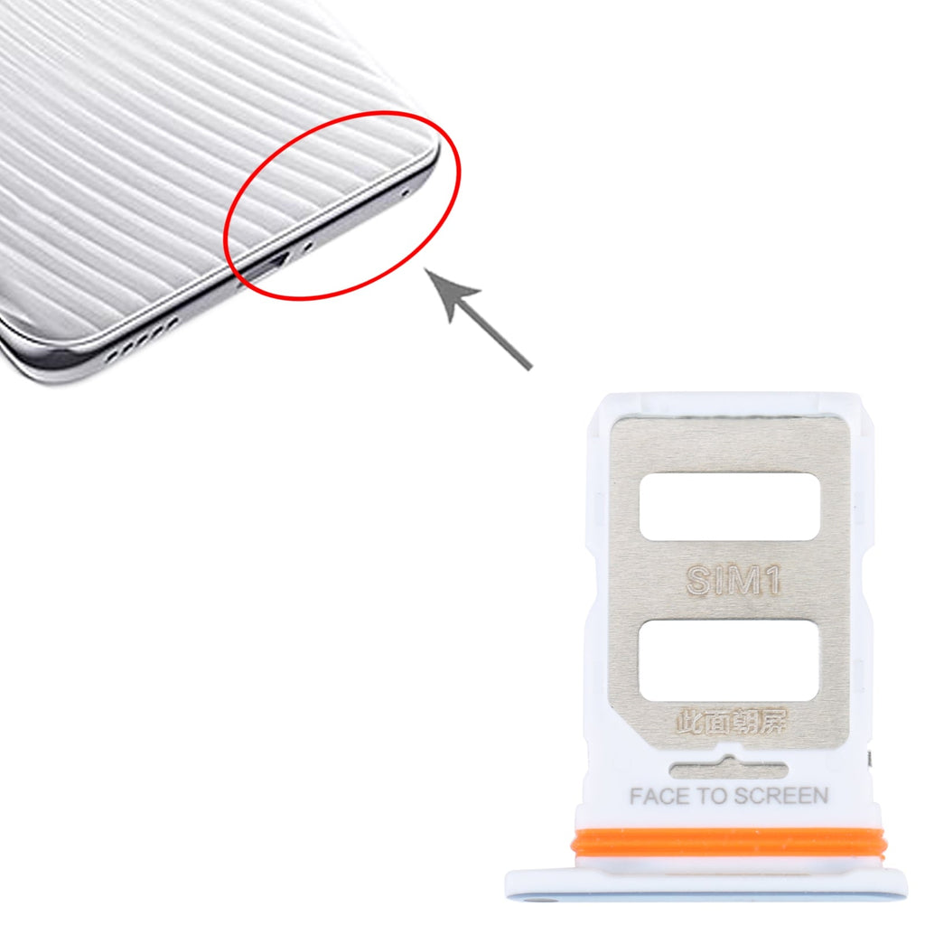 For Xiaomi Civi 2 SIM Card Tray + SIM Card Tray (Blue)