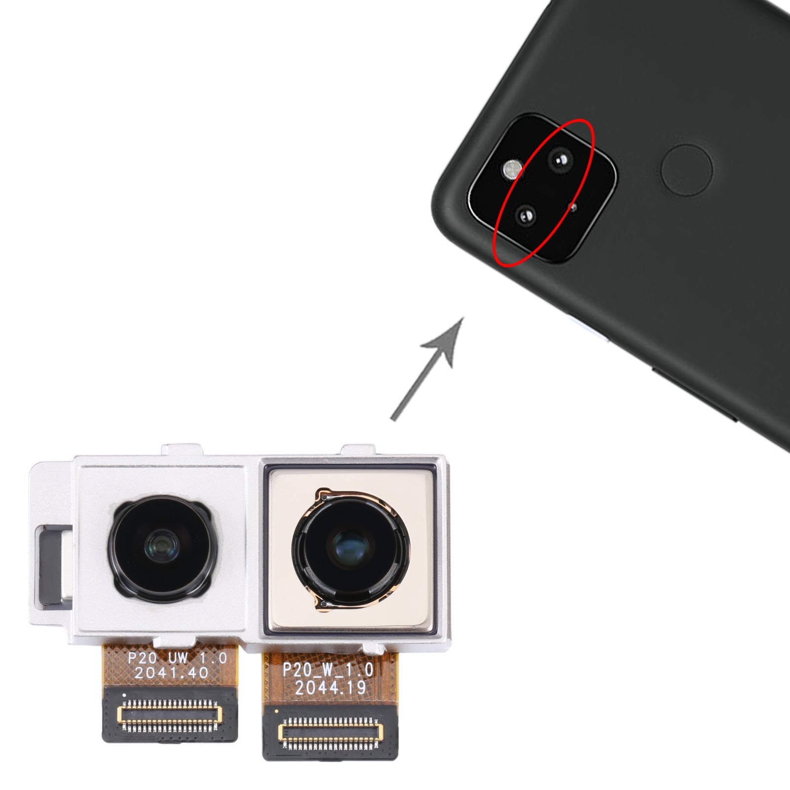 For Google Pixel 4A 5G Back Facing Camera