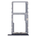 For TCL 10 SE T766H Original SIM Card Tray + SIM / Micro SD Card Tray(Black)