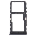 For TCL 30 XE 5G T767W Original SIM Card Tray + Micro SD Card Tray(Black)
