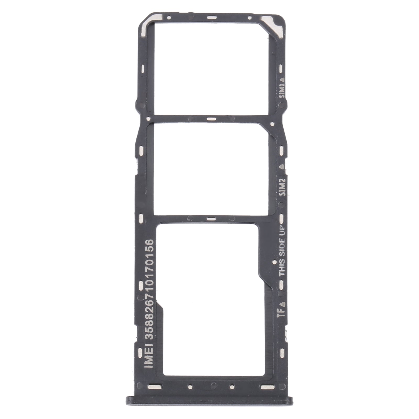 For TCL 30 SE / 30E / 305 / 306 Original SIM Card Tray + SIM Card Tray + Micro SD Card Tray(Grey)