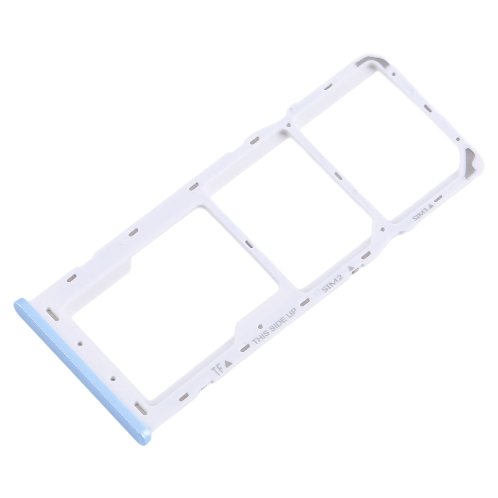 For TCL 30 SE / 30E / 305 / 306 Original SIM Card Tray + SIM Card Tray + Micro SD Card Tray (Baby Blue)