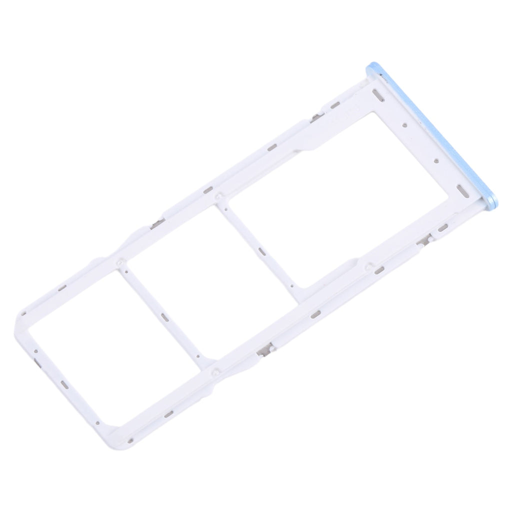 For TCL 30 SE / 30E / 305 / 306 Original SIM Card Tray + SIM Card Tray + Micro SD Card Tray (Baby Blue)
