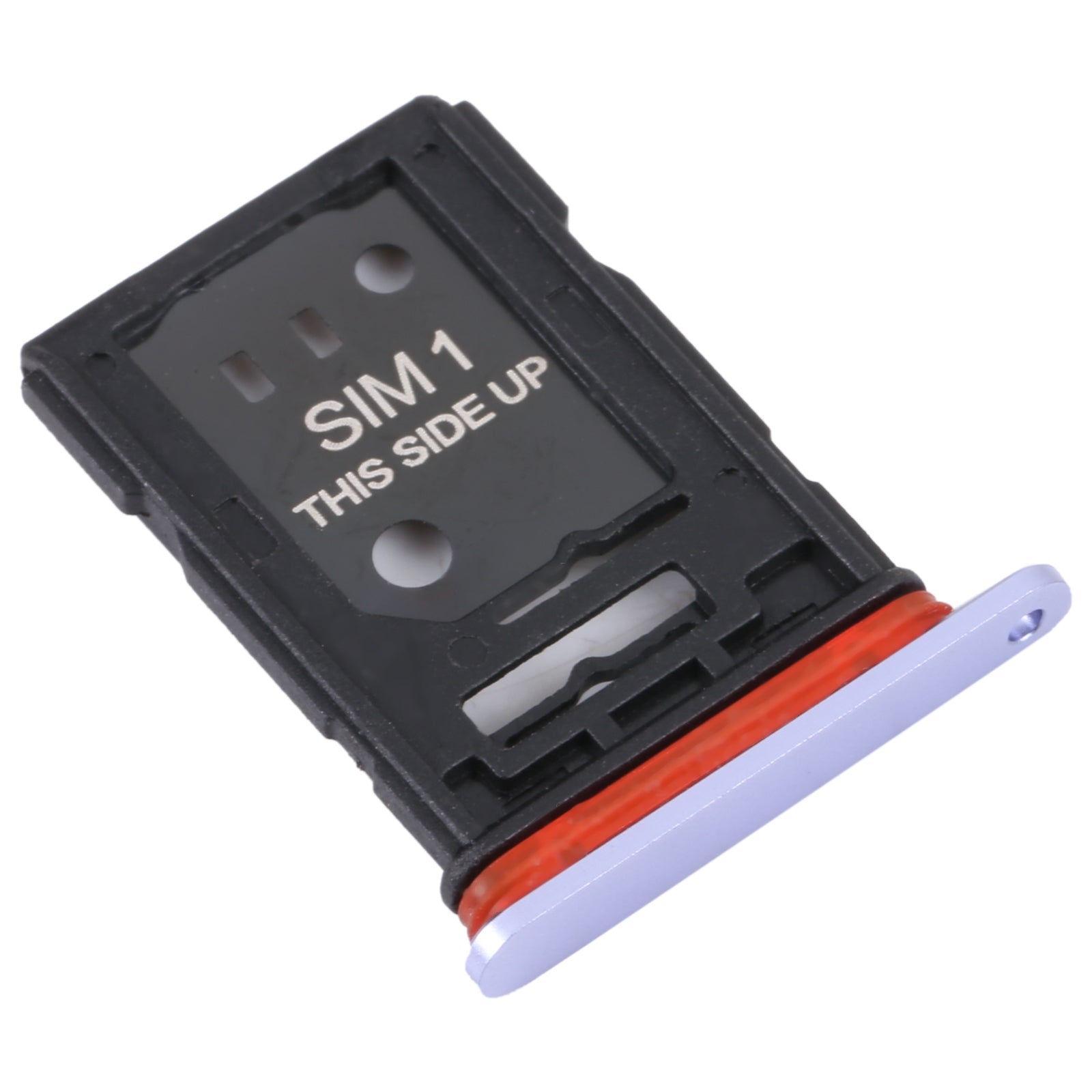 For TCL 10 Plus Original SIM Card Tray + SIM / Micro SD Card Tray(Purple)