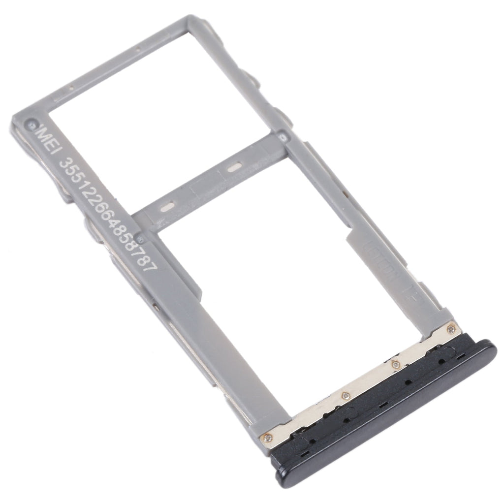 For TCL 20 SE Original SIM Card Tray + SIM / Micro SD Card Tray(Black)