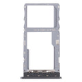 For TCL 20 XE Original SIM Card Tray + Micro SD Card Tray(Black)