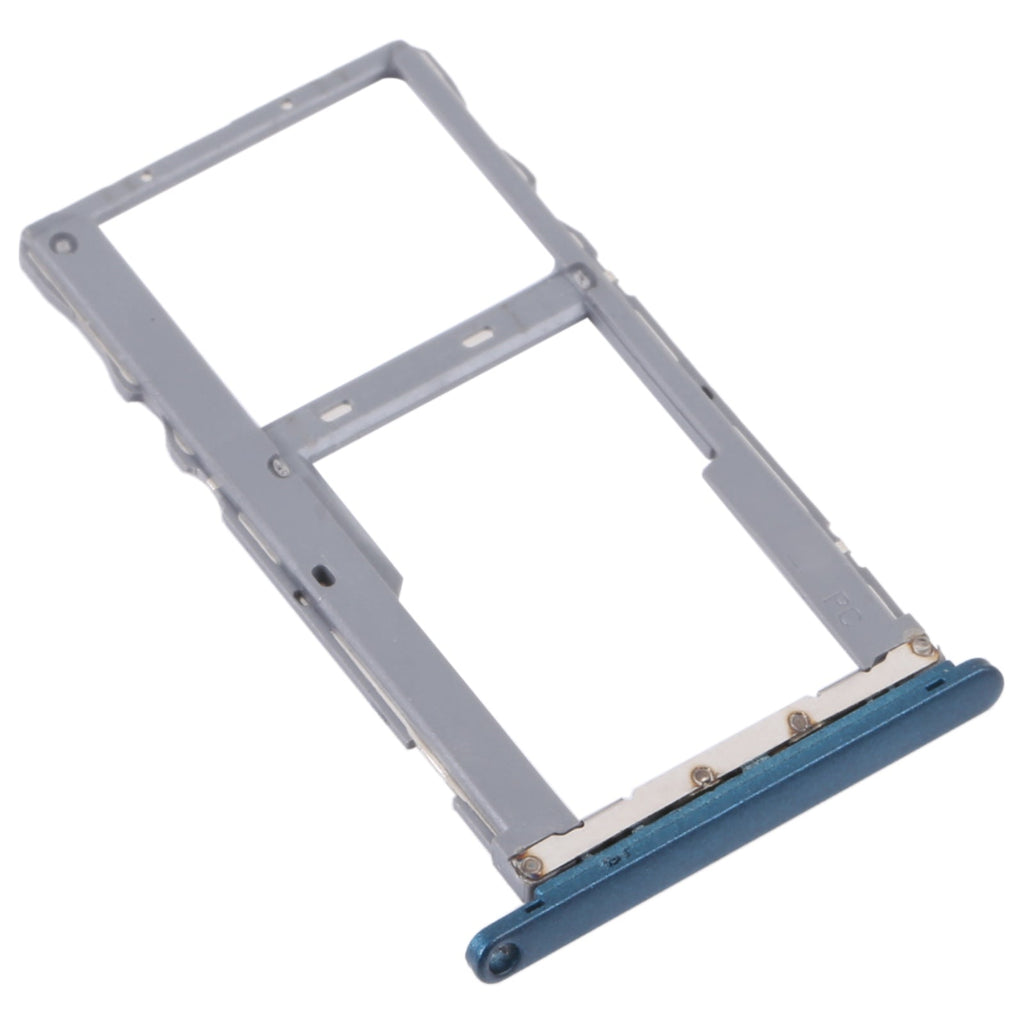 For Alcatel 1V 2020 Original SIM Card Tray + SIM / Micro SD Card Tray (Green)