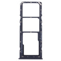 For Alcatel 1V 2021 Original SIM Card Tray + SIM Card Tray + Micro SD Card Tray(Blue)