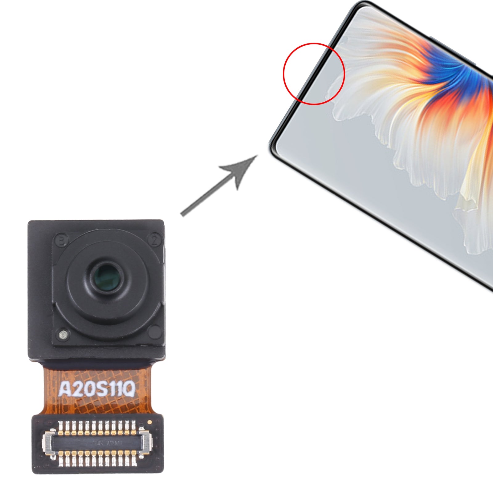 For Xiaomi Mi Mix 4 Front Facing Camera