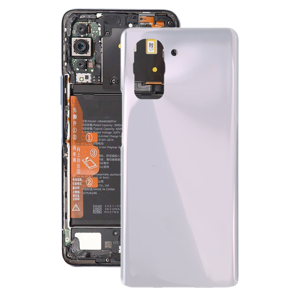 For Huawei Nova 10 OEM Glass Battery Back Cover(White)