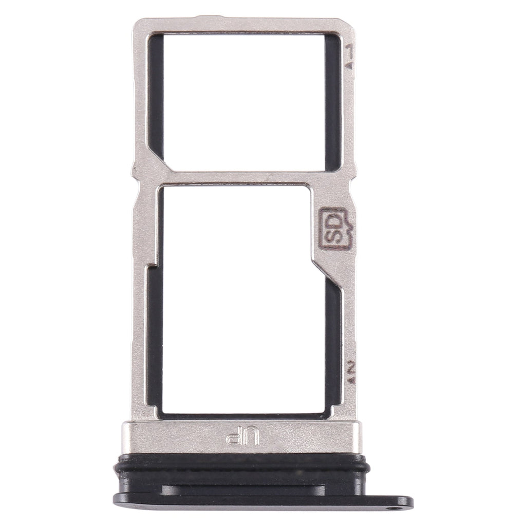 For Nokia XR20 Original SIM Card Tray + SIM / Micro SD Card Tray (Black)
