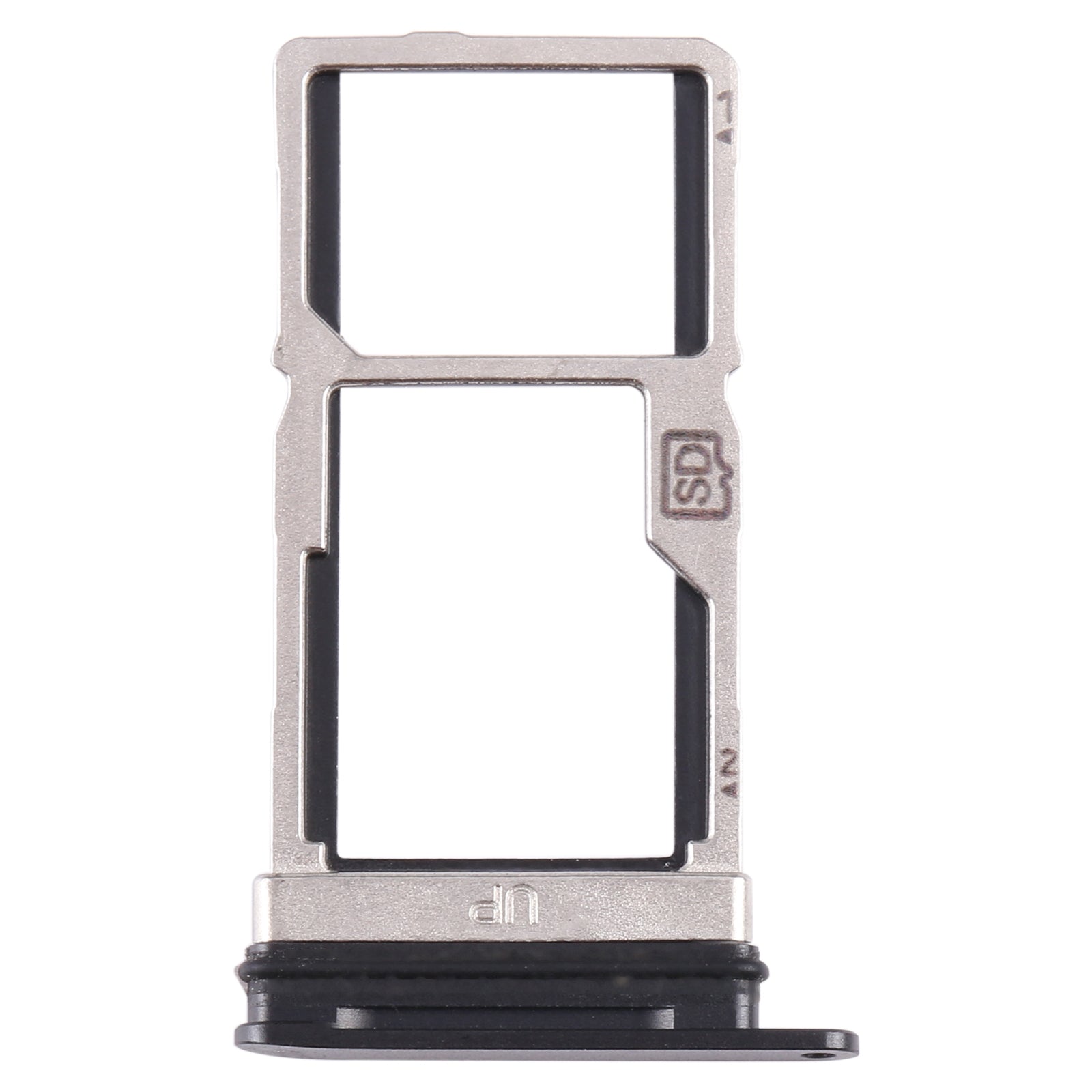 For Nokia XR20 Original SIM Card Tray + SIM / Micro SD Card Tray (Black)
