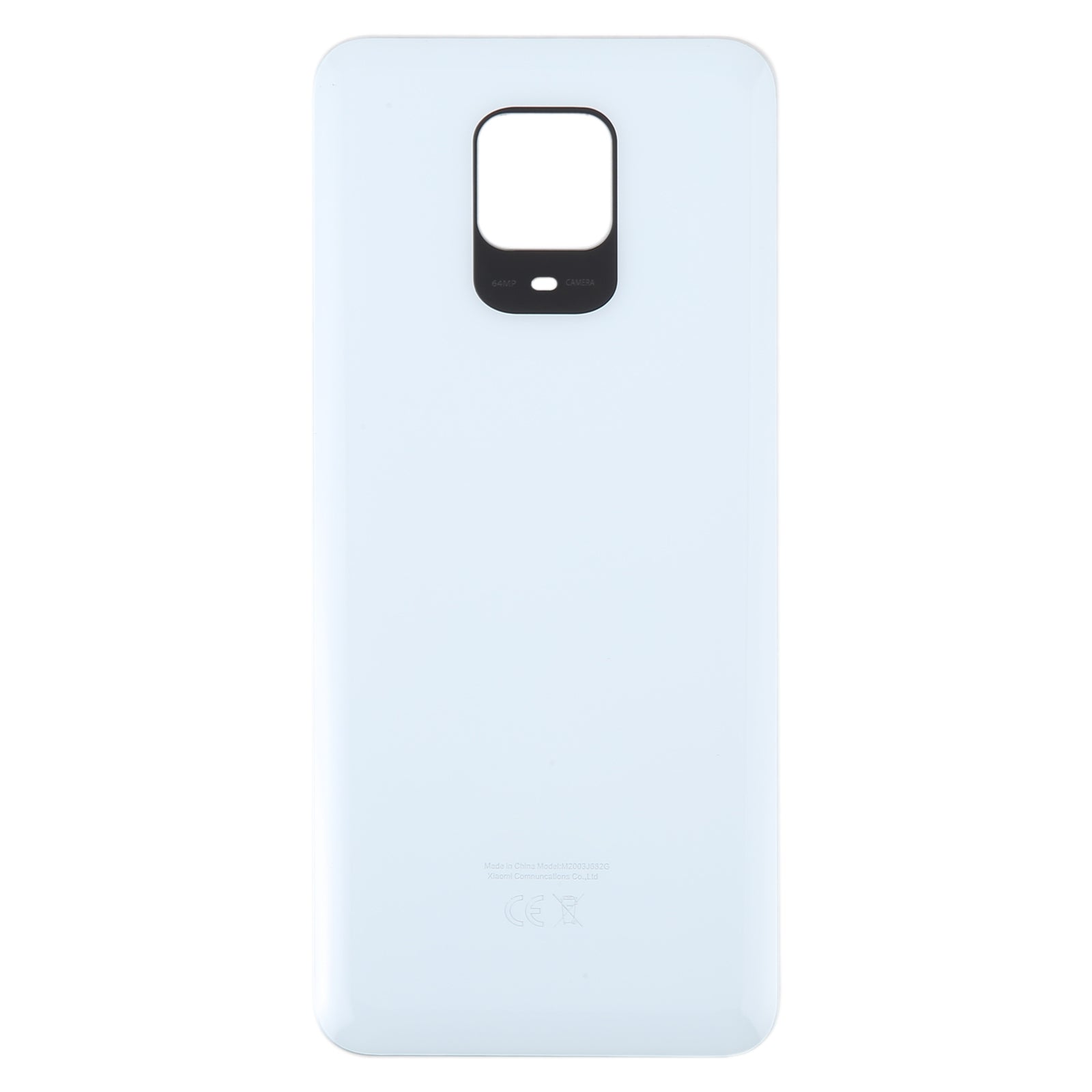 For Xiaomi Redmi Note 9 Pro Max OEM Glass Battery Back Cover(White)