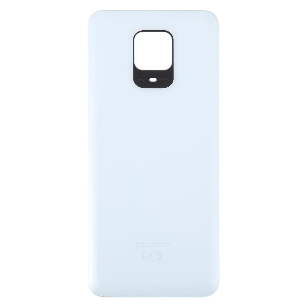 For Xiaomi Redmi Note 9 Pro India OEM Glass Battery Back Cover(White)
