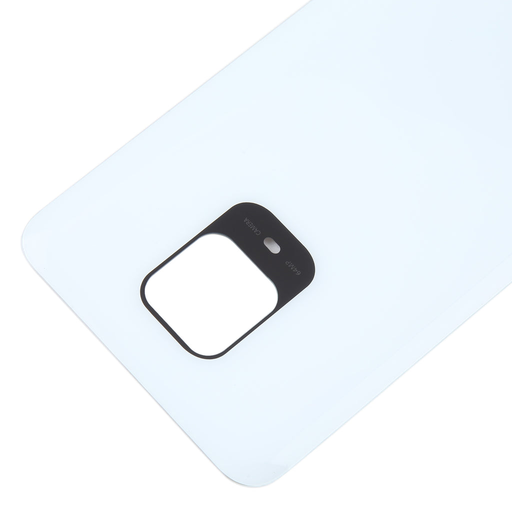 For Xiaomi Redmi Note 9S OEM Glass Battery Back Cover(White)