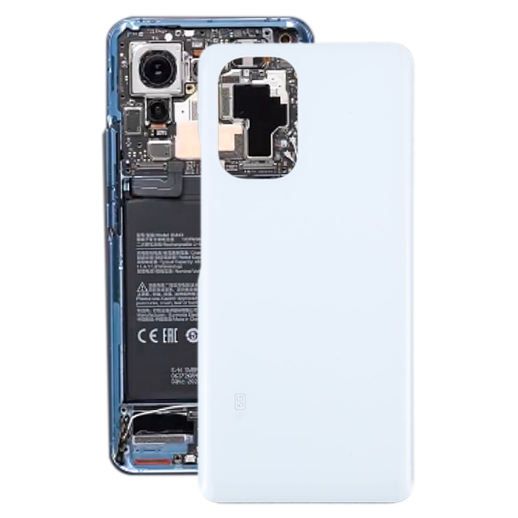For Xiaomi Mi 11x Pro OEM Glass Battery Back Cover(White)