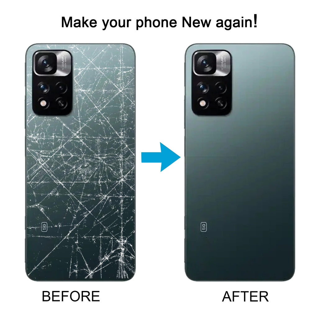 For Xiaomi 11i Glass Battery Back Cover(Green)
