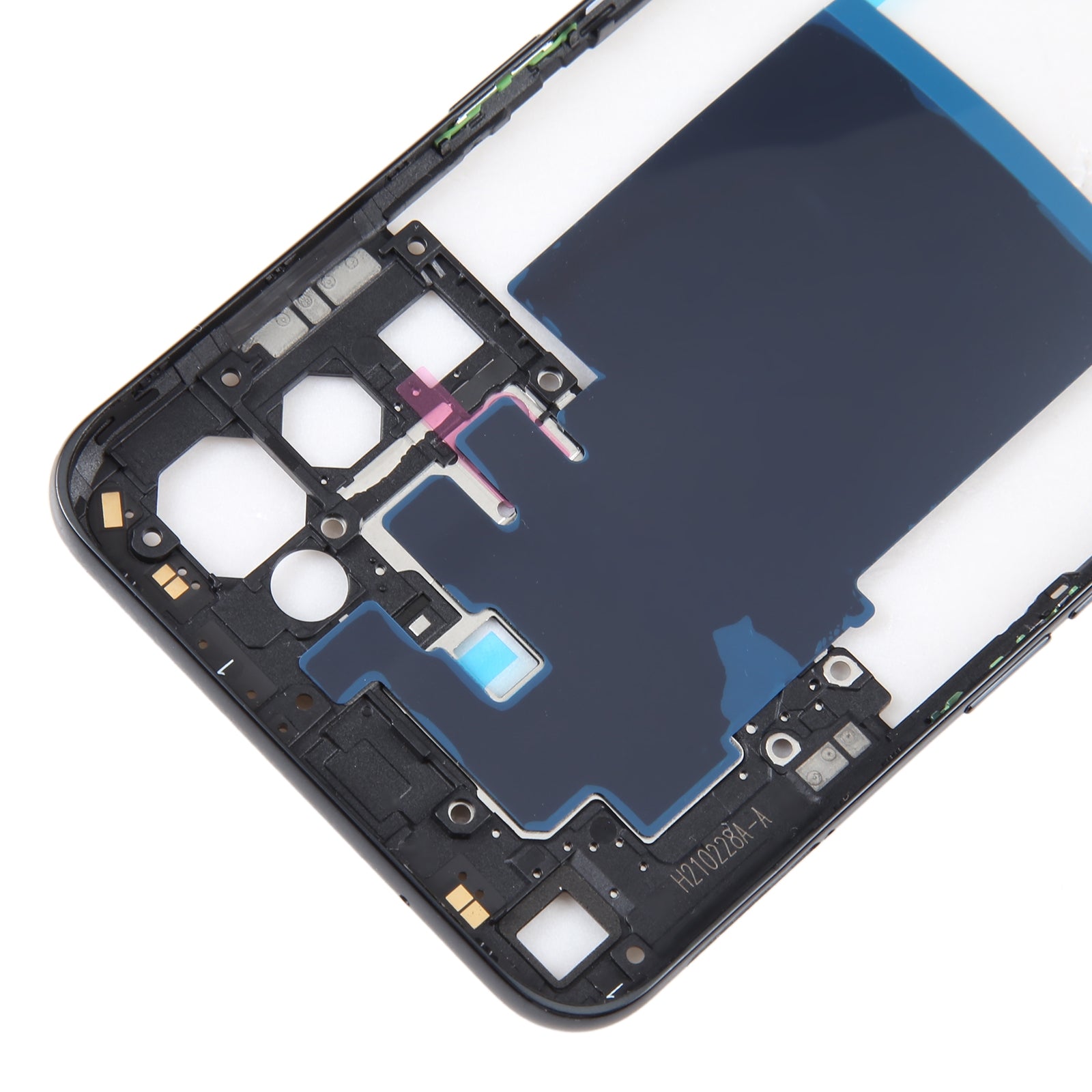 For OPPO Reno5 5G Original Middle Frame Bezel Plate (Black)