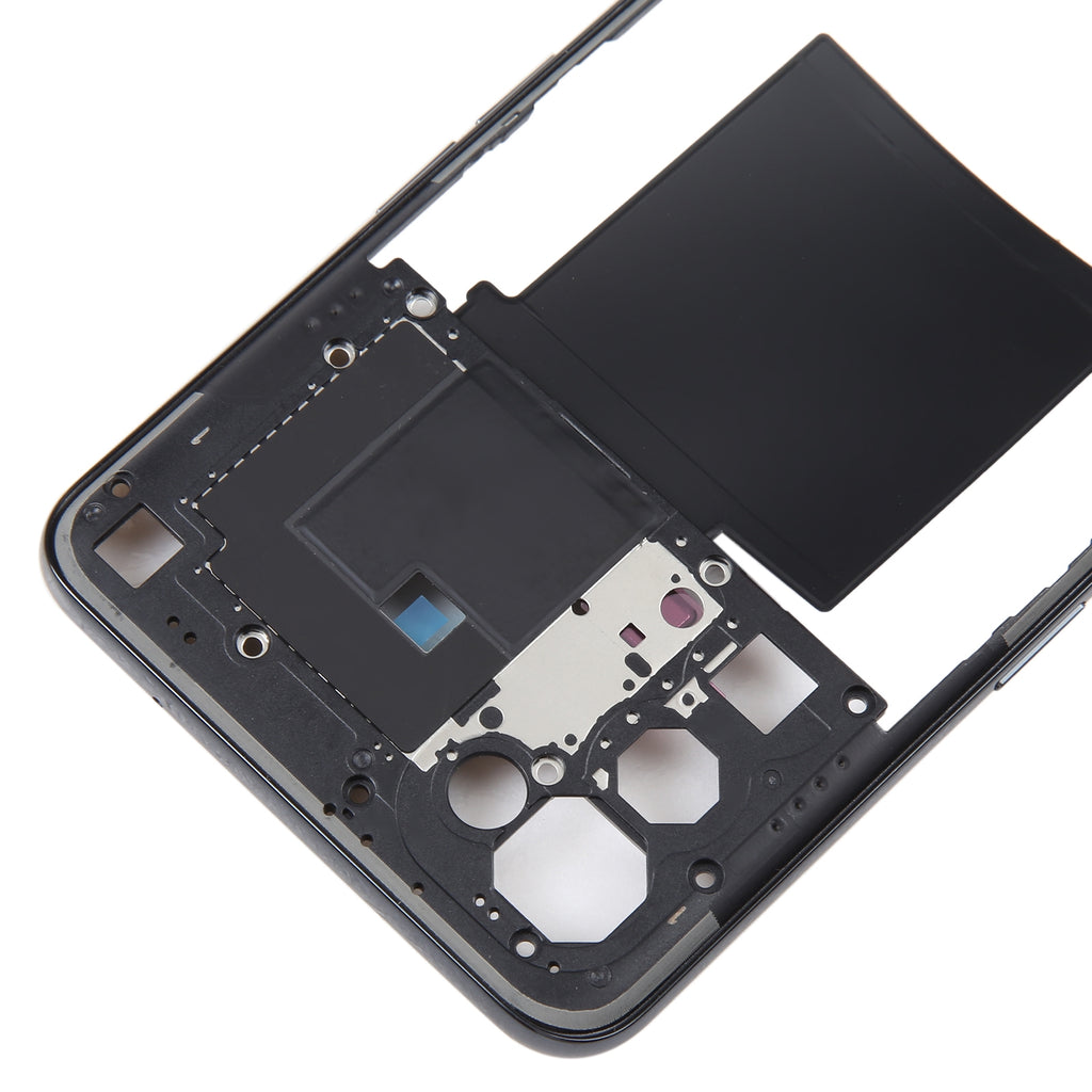 For OPPO Reno5 5G Original Middle Frame Bezel Plate (Black)