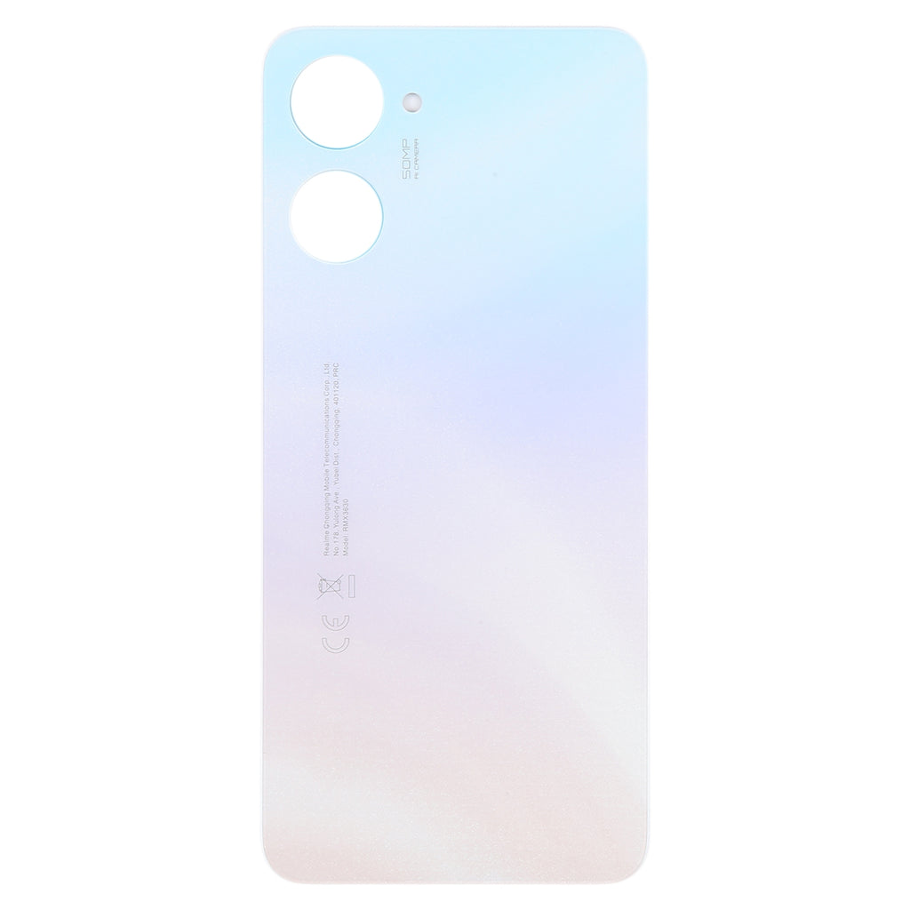 For Realme 10 Original Battery Back Cover(White)