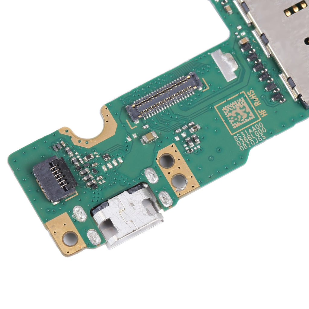 For Lenovo Tab M10 HD TB-X505 Original Charging Port Board With SIM Card Holder Socket