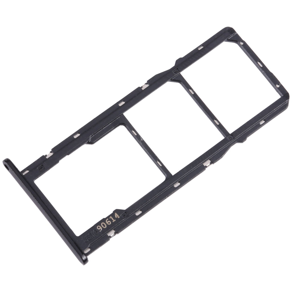 For Motorola Moto G7 Play SIM Card Tray + SIM Card Tray + Micro SD Card Tray (Black)
