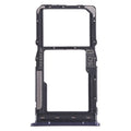 For Motorola Moto G Pure SIM Card Tray + Micro SD Card Tray (Purple)