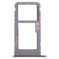 For Motorola Moto G Power 2021 SIM Card Tray + Micro SD Card Tray (Purple)
