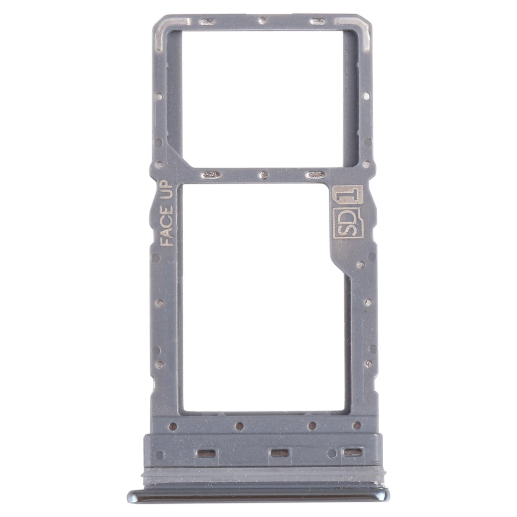 For Motorola Moto G Stylus 2021 SIM Card Tray + Micro SD Card Tray (Silver)