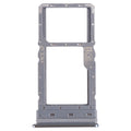 For Motorola Moto G Stylus 2021 SIM Card Tray + Micro SD Card Tray (Silver)