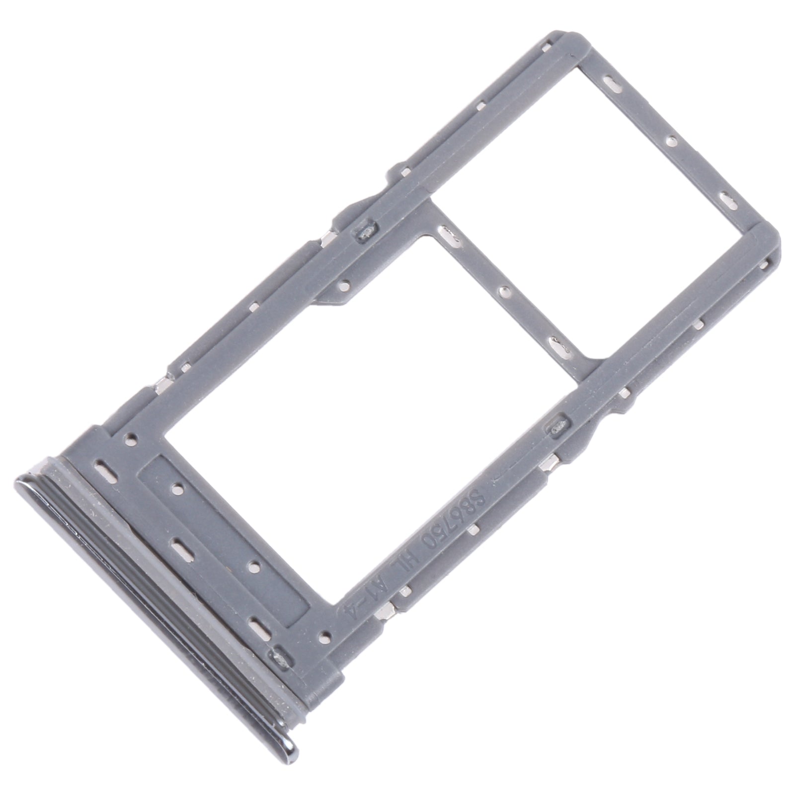 For Motorola Moto G Stylus 2021 SIM Card Tray + Micro SD Card Tray (Silver)