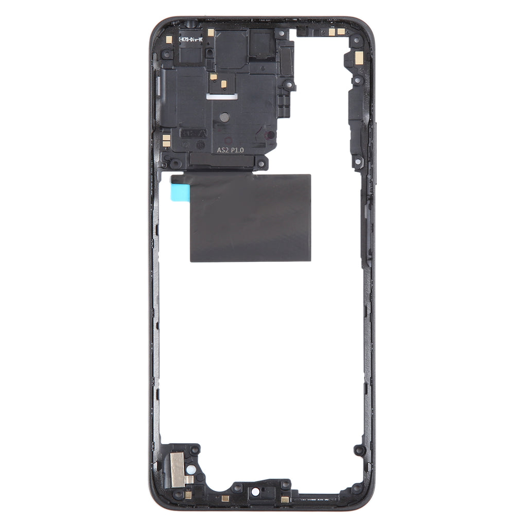 For Xiaomi Redmi Note 12S Original Middle Frame Bezel Plate (Black)
