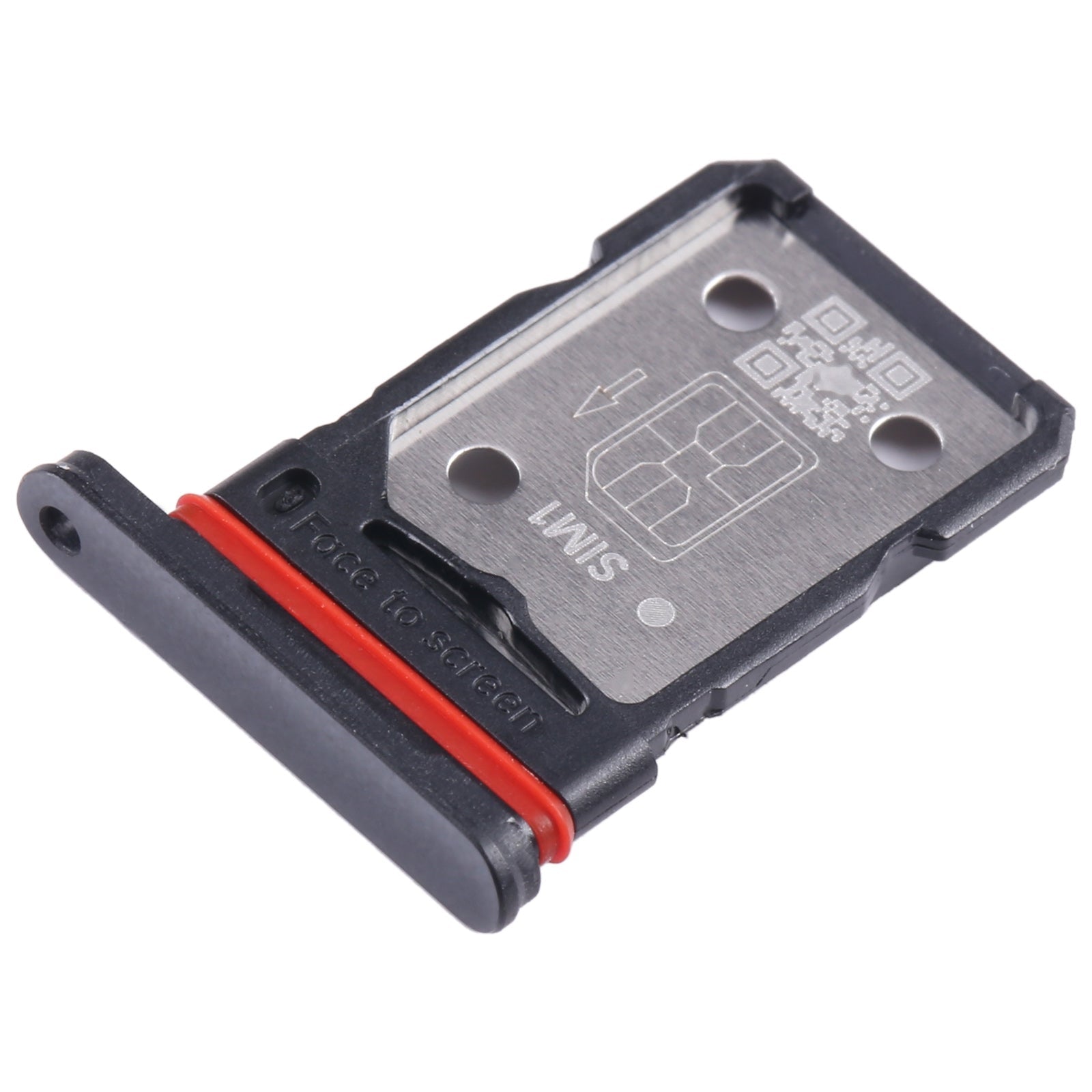 For OnePlus 11R CPH2487 SIM Card Tray + SIM Card Tray (Black)