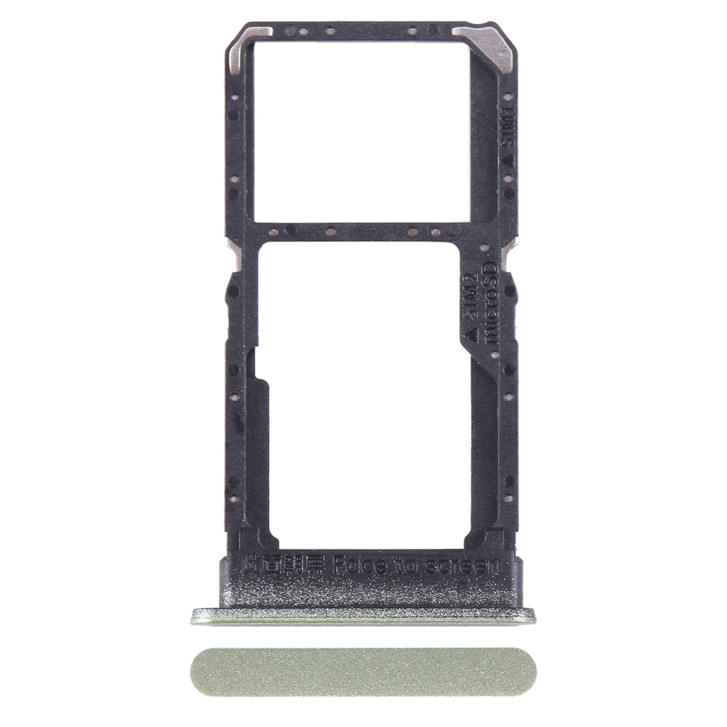 For OnePlus Nord CE 3 Lite 5G CPH2467 CPH2465 SIM Card Tray + Micro SD Card Tray (Green)