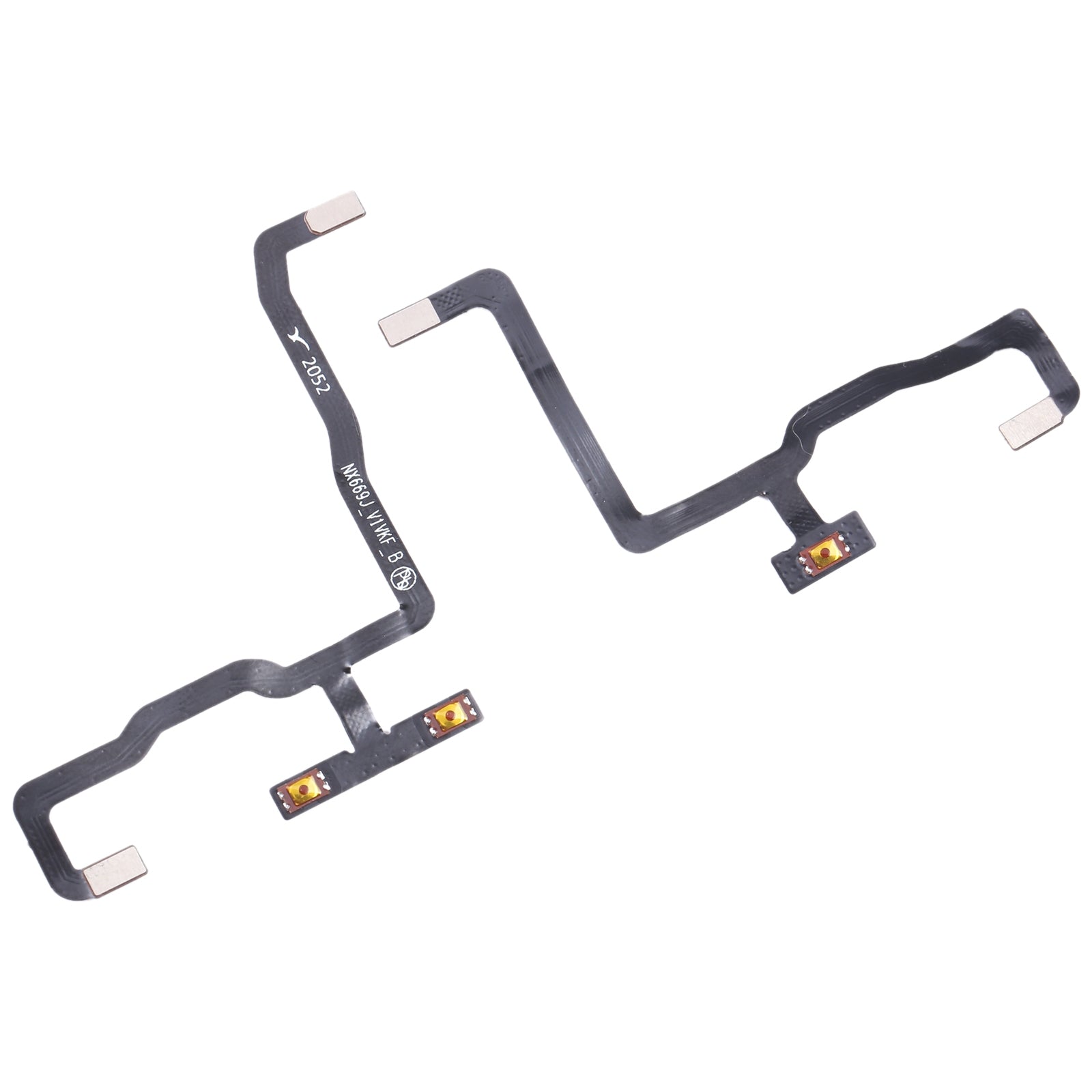 For ZTE Nubia RedMagic 6 1 Pair Power Button & Volume Button Flex Cable
