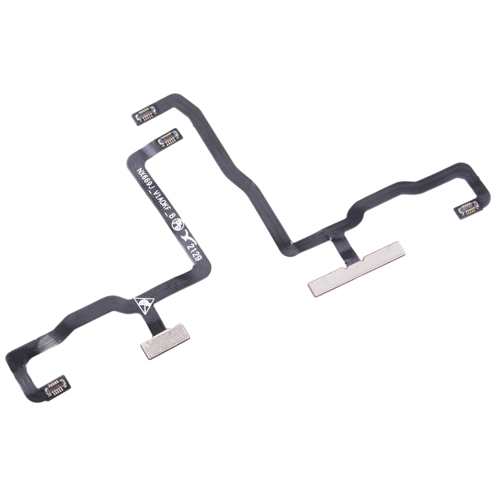 For ZTE Nubia RedMagic 6 Pro 1 Pair Power Button & Volume Button Flex Cable