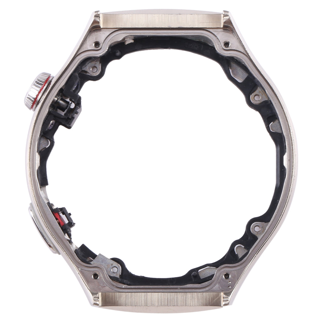 Original LCD Screen Frame Bezel Plate For Huawei Watch 4 Pro (Silver)