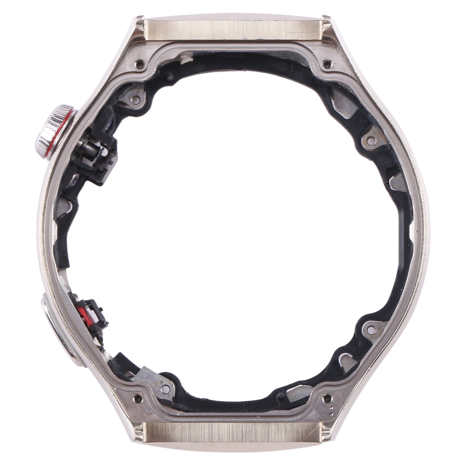 Original LCD Screen Frame Bezel Plate For Huawei Watch 4 Pro (Silver)