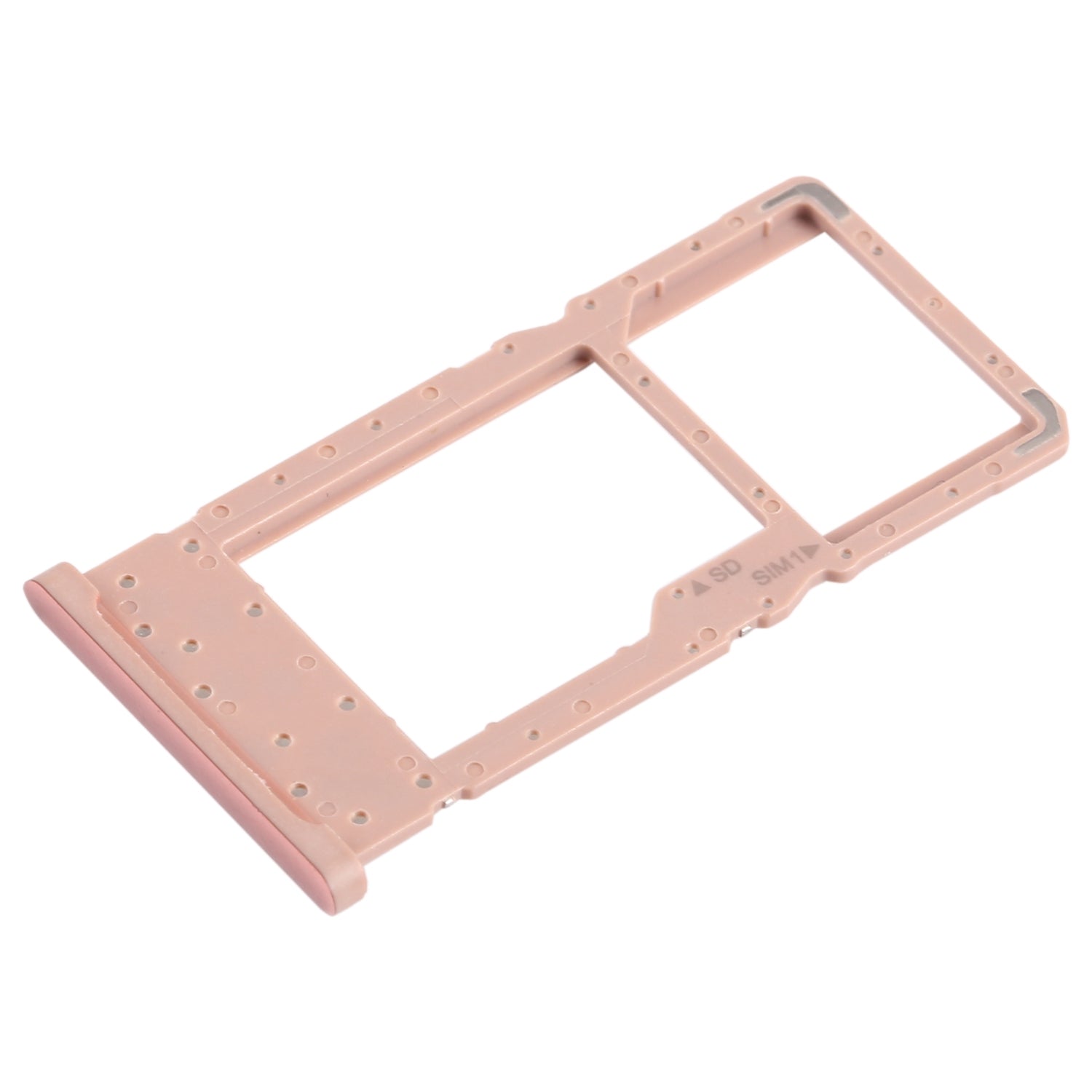 For Nokia X10 Original SIM + SIM / Micro SD Card Tray (Gold)
