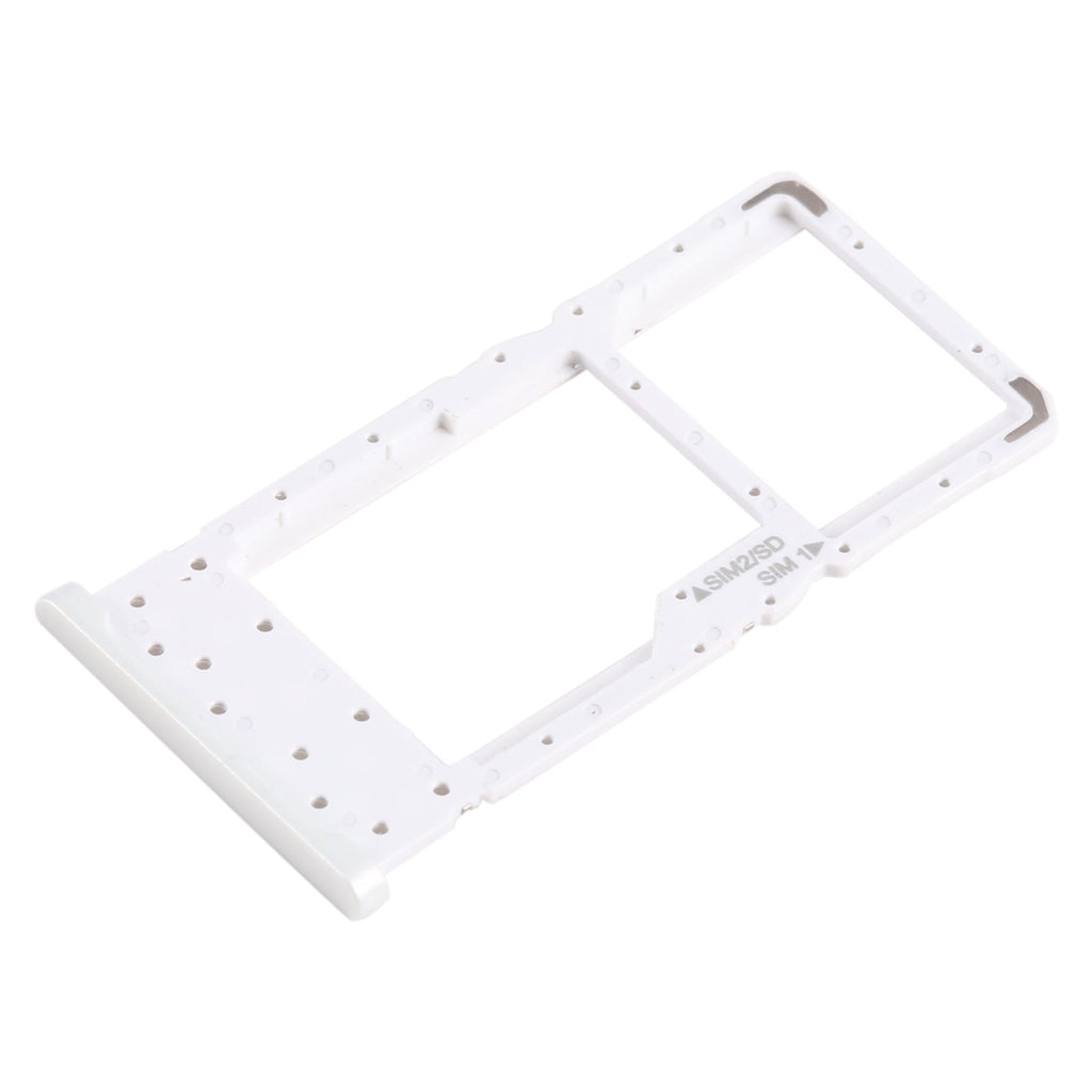 For Nokia X10 Original SIM + SIM / Micro SD Card Tray (White)