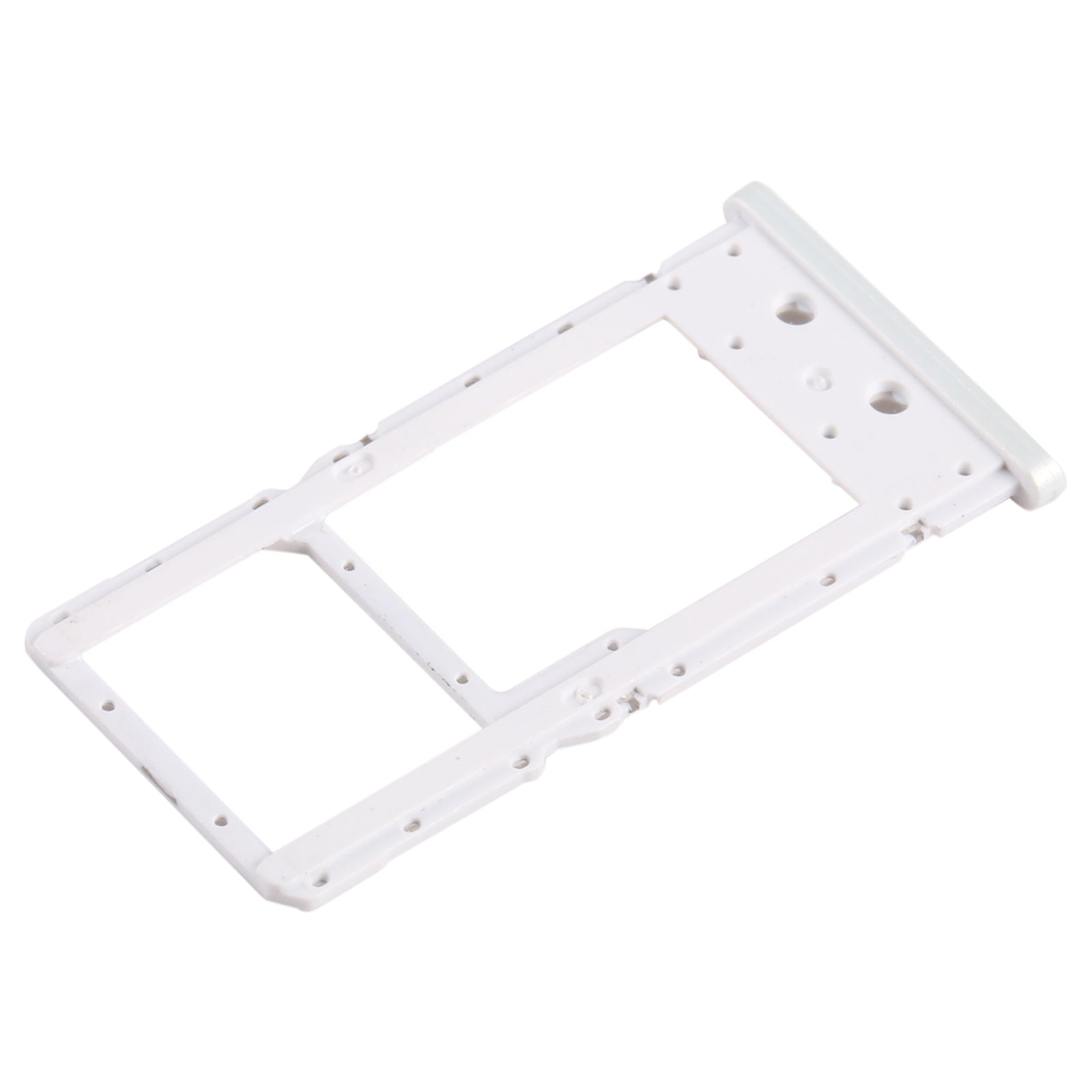 For Nokia X10 Original SIM + SIM / Micro SD Card Tray (White)