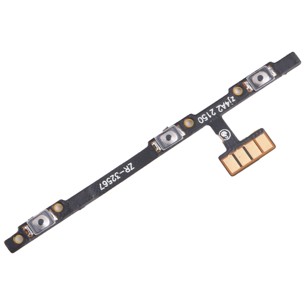 For ZTE Blade A72 4G 2022 Power Button & Volume Button Flex Cable